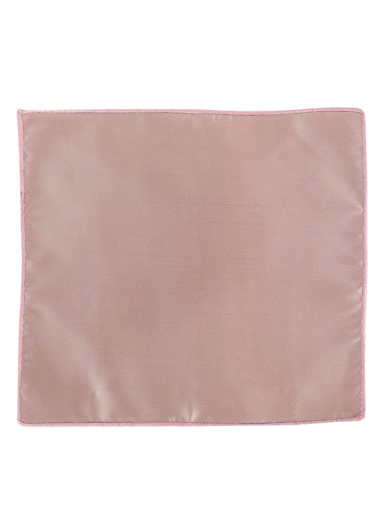 Peach Neck Tie, Cufflinks, Pocket Square And Lapel Pin Combo Gift Set