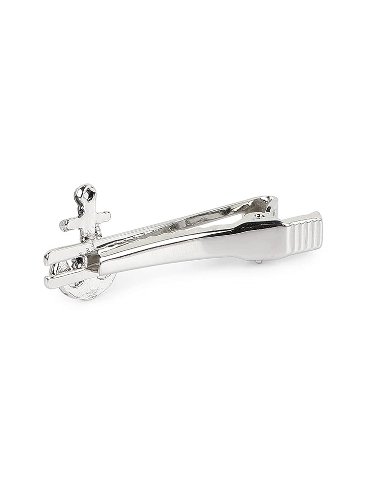 MENSOME Anchor Cufflinks , Tie Pin and Lapel Pin Gift Set