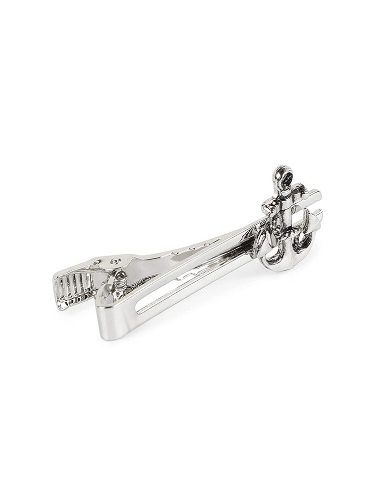MENSOME Anchor Cufflinks , Tie Pin and Lapel Pin Gift Set
