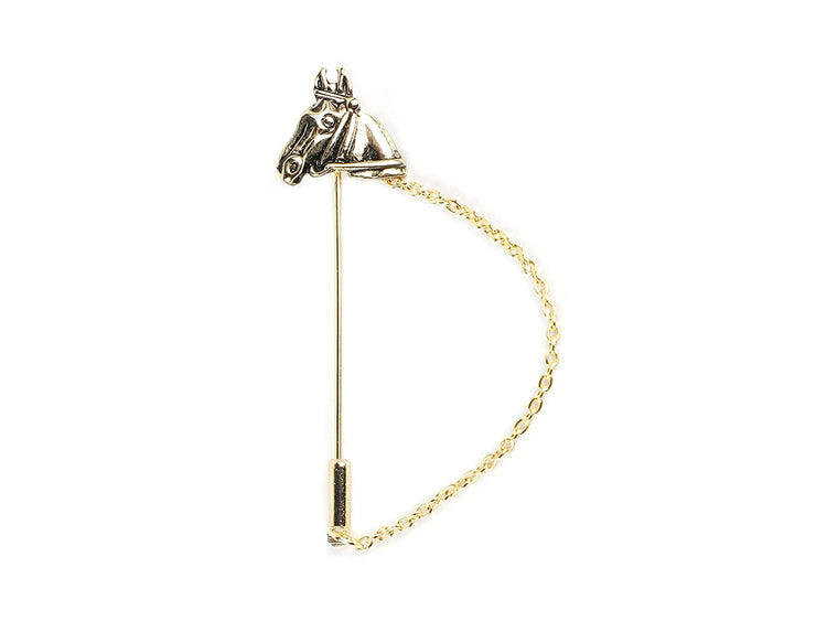 MENSOME Horse Cufflinks , Tie Pin and Lapel Pin Gift Set