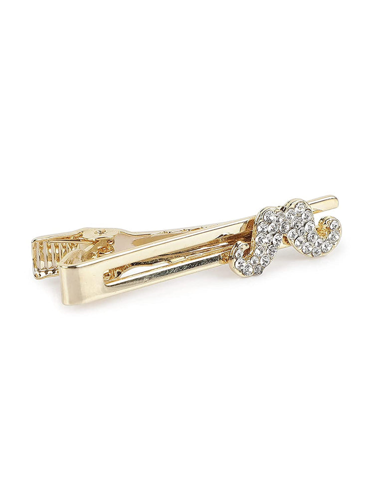 MENSOME Mustache Cufflinks , Tie Pin and Lapel Pin Gift Set