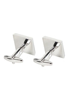 Mother Of Pearl Cufflinks Gift Set In Wooden Box