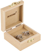 Ace Poker Cufflinks Gift Set In Wooden Box