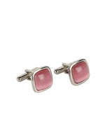 Peach Neck Tie, Cufflinks, Pocket Square And Lapel Pin Combo Gift Set