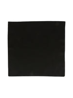 Black Neck Tie, Cufflinks, Pocket Square And Lapel Pin Combo Gift Set