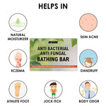Anti Bacterial And Anti Fungal Bathing Bar, Set of 3