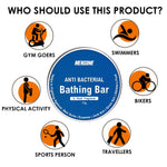 Anti Bacterial Bathing Bar in Musk Fragrance, Set of 8