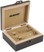 MENSOME Crocodile Cufflinks , Tie Pin and Lapel Pin Gift Set