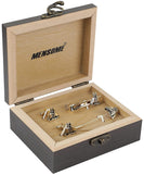 MENSOME Horse Cufflinks , Tie Pin and Lapel Pin Gift Set