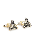 MENSOME Horse Cufflinks , Tie Pin and Lapel Pin Gift Set